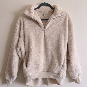 Women’s 3/4 Zip Sherpa Sweater